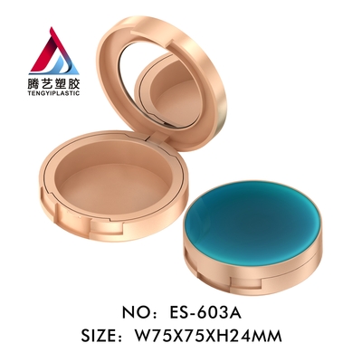 顶片圆形烤粉盒粉饼盒