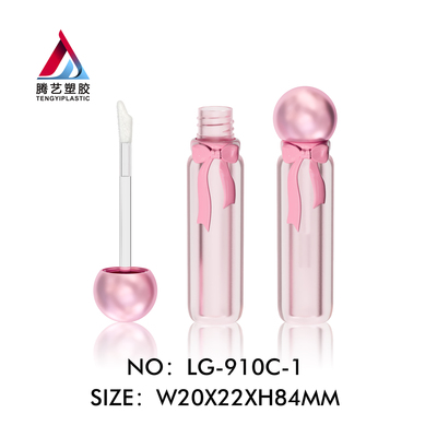 球形盖蝴蝶结唇釉管包材