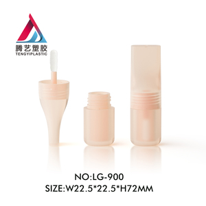 透明实色唇釉管包材