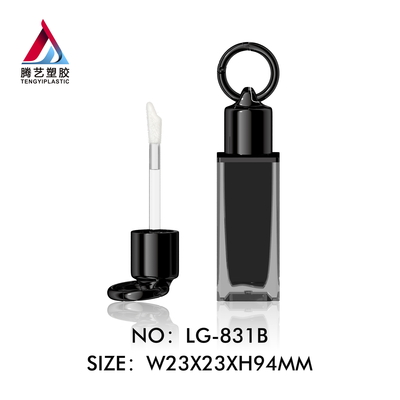 吊环钥匙扣方形唇彩管