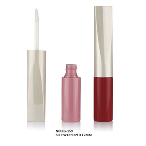 新款圆形扁盖唇彩瓶 化妆品包材