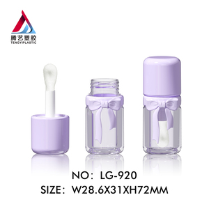 大刷头蝴蝶结唇釉管