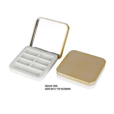 六色弹簧眼影盒 带刷槽ES-906