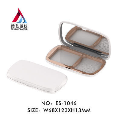 圆角扁平粉饼盒包材